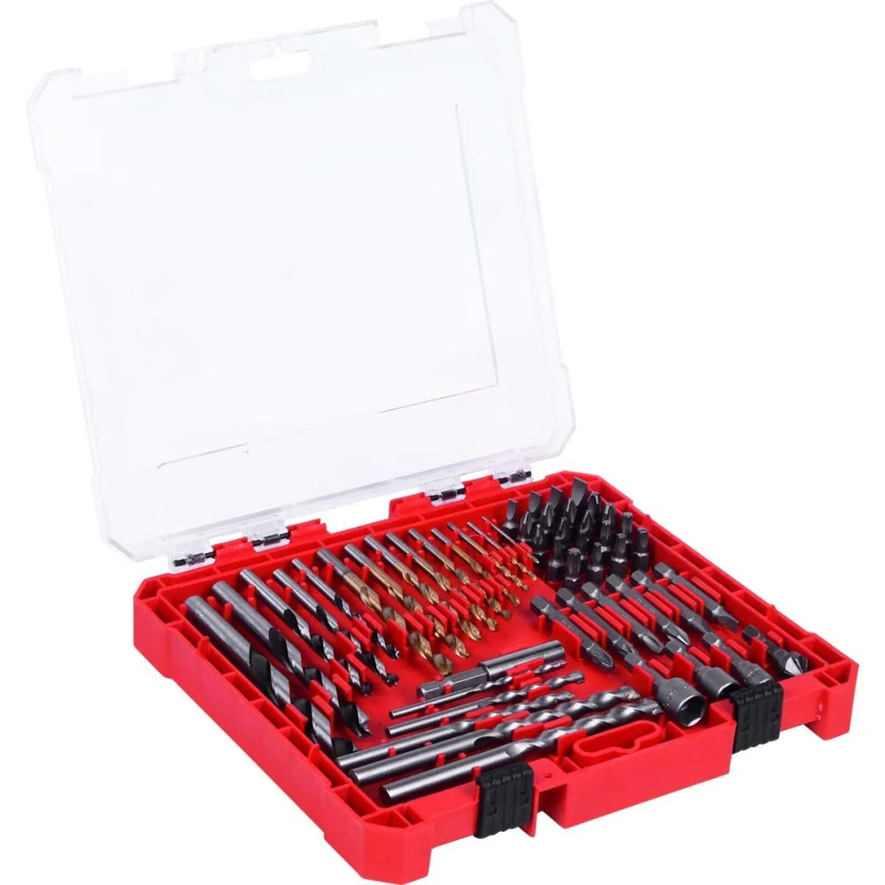 Kit de Brocas e Bits Worker 50 Peç Qualidade