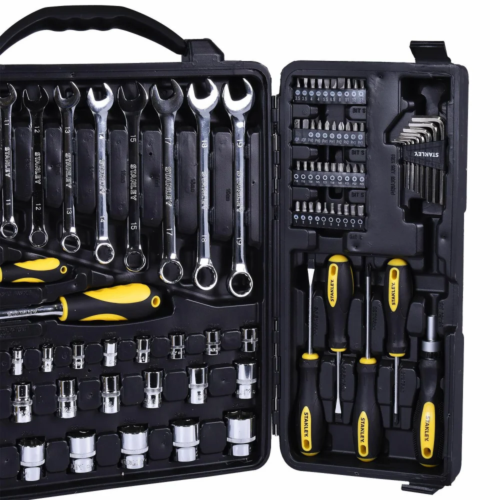 新品　STANLEY 3点セット Stanley 110 Peç: Jogo de Ferramentas Versátil e Durável