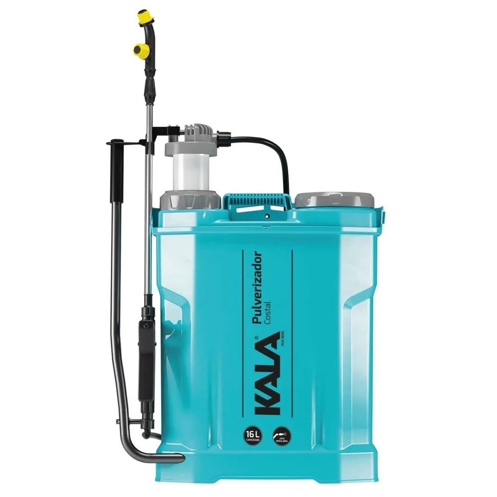 Pulverizador costal manual PMK 1600 16L Kala para jardinagem